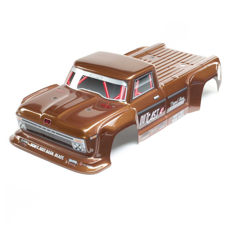 1/10 Painted and Trimmed Body with Decals, Bronze: OUTCAST 4X4