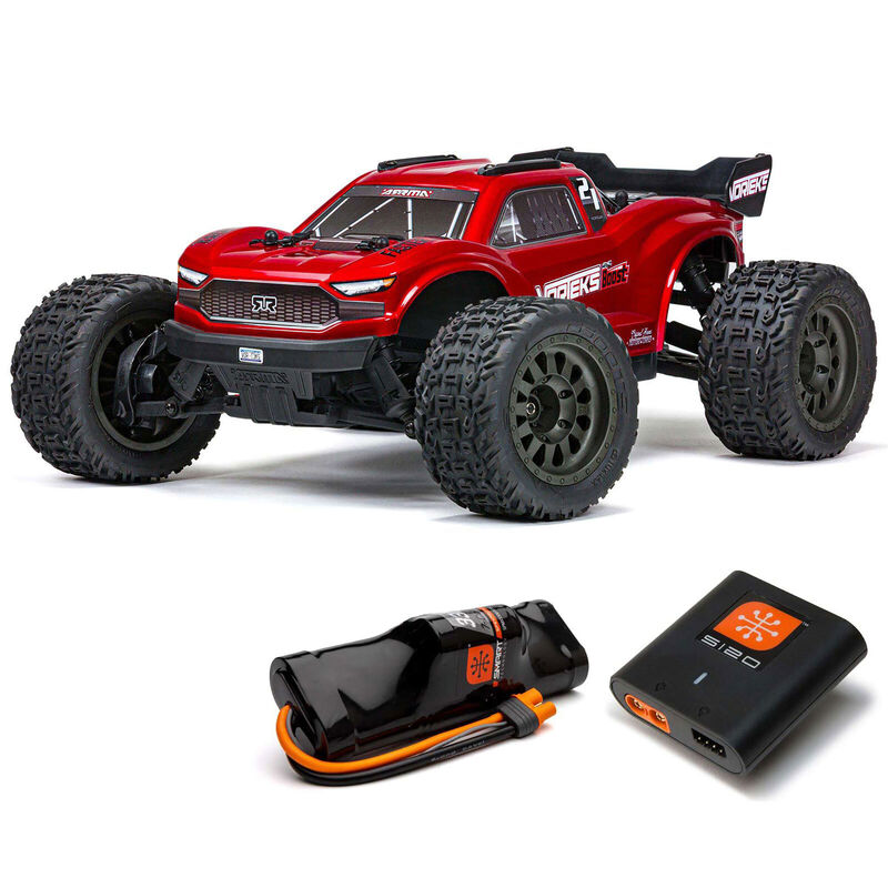 1/10 VORTEKS 4X2 BOOST MEGA 550 Brushed Stadium Truck RTR with Battery & Charger