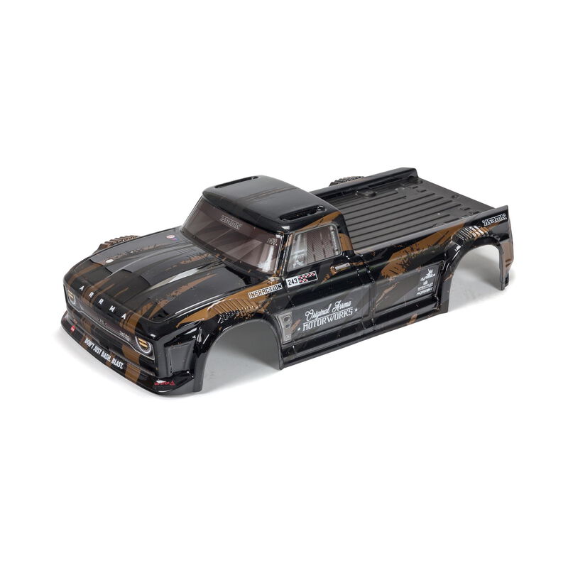 Arrma Infraction 1/8 Pre-Painted Truck Body (Black/Gold) Arrma Infraction 1/8 Pre-Painted Truck Body (Black/Gold)
