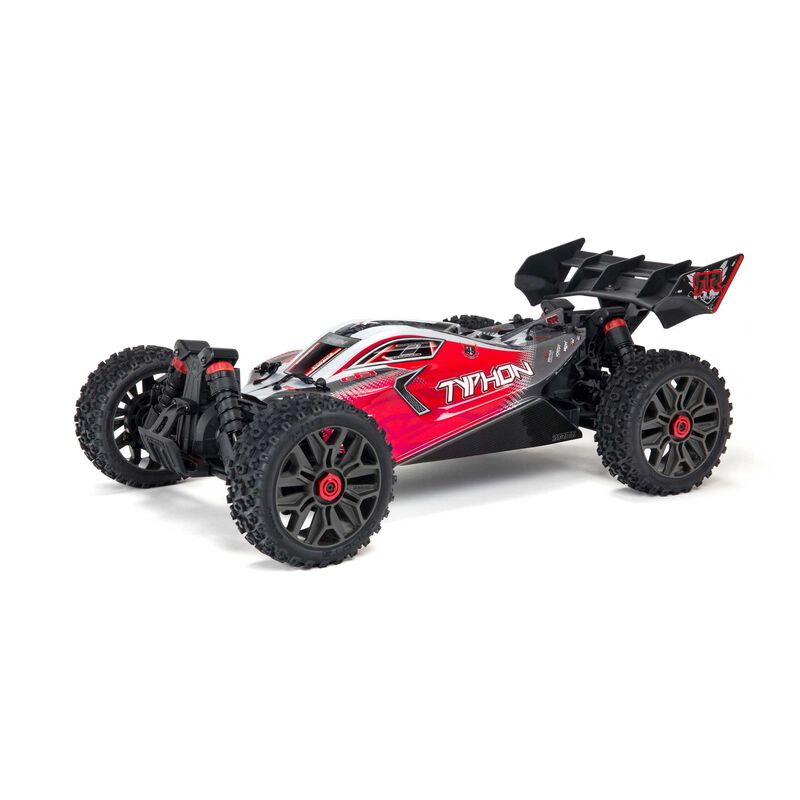 1/8 TYPHON 4WD V3 3S BLX Brushless Buggy RTR,  Red