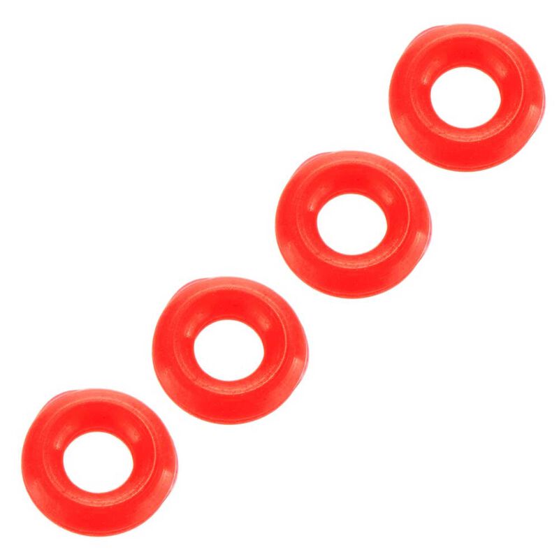 O-Ring 4x2mm: Nero (4)